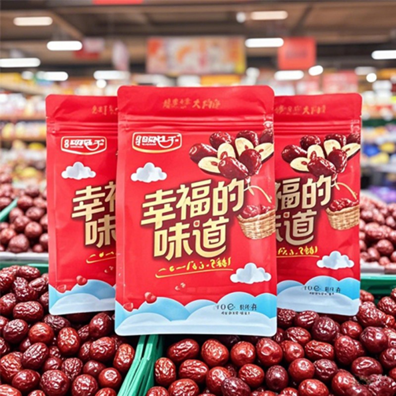 Bolsa con cremallera sellada de ocho bordes