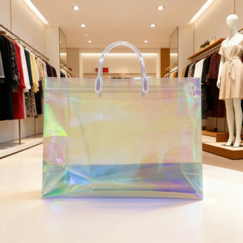 Bolsa de asas de regalo laminada de PE y PE